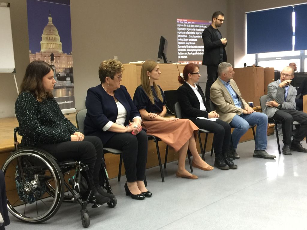 Paneliści Kongresu Osób Z Niepełnosprawnościami