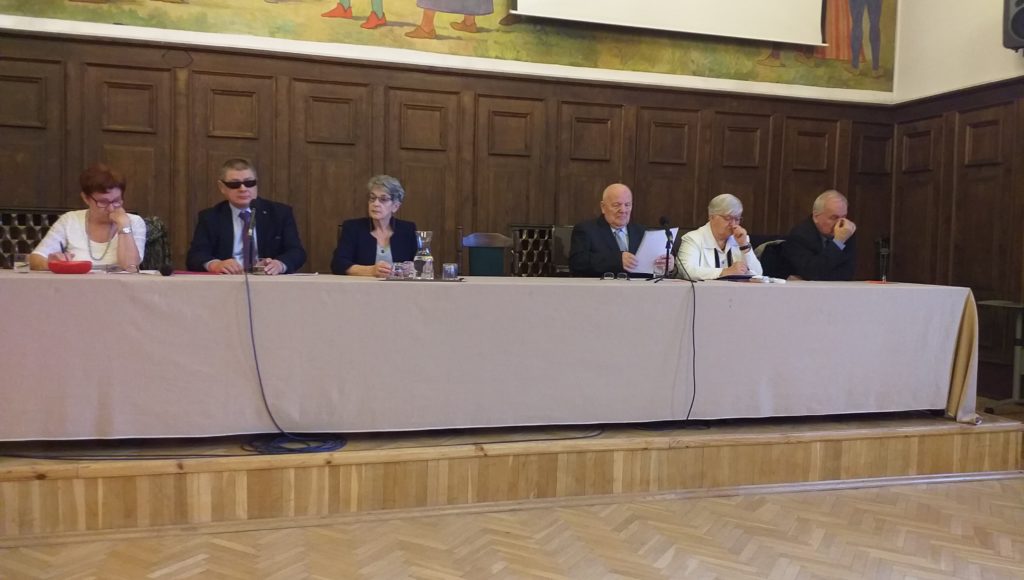 Uczestnicy Zjazdu Delegatów Okręgu Warmińsko-Mazurskiego podczas obrad