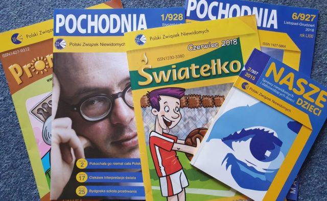 Różne okładki czasopism: Pochodni, Naszych Dzieci, Promyczka, Światełka