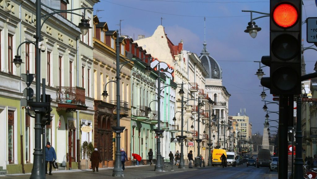 Kamienice w Łodzi
