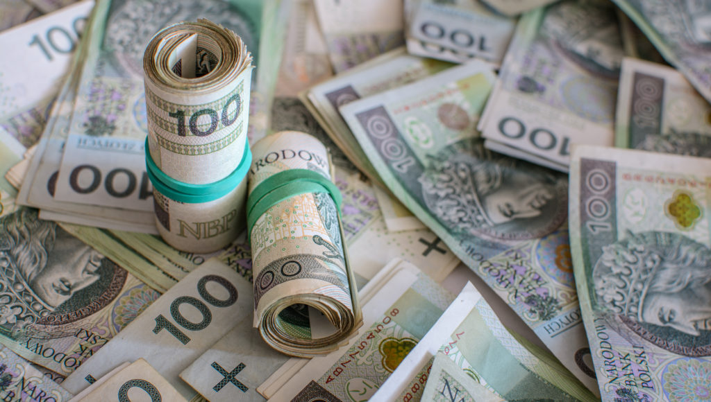 Plik banknotów