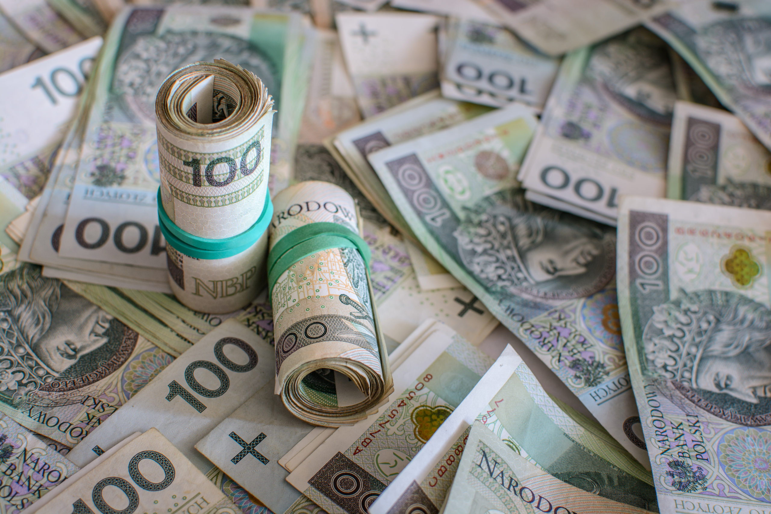 Plik banknotów