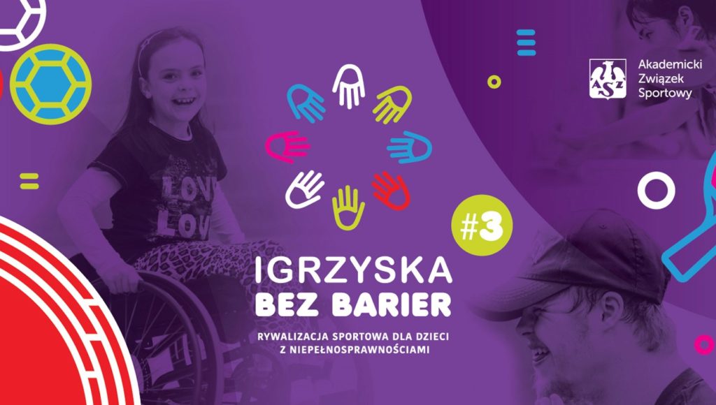 Plakat "Igrzysk bez barier"