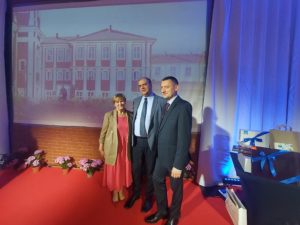 Prezes ZG PZN, E.Oleksiak, dyrektor ośrodka w Owińskach
