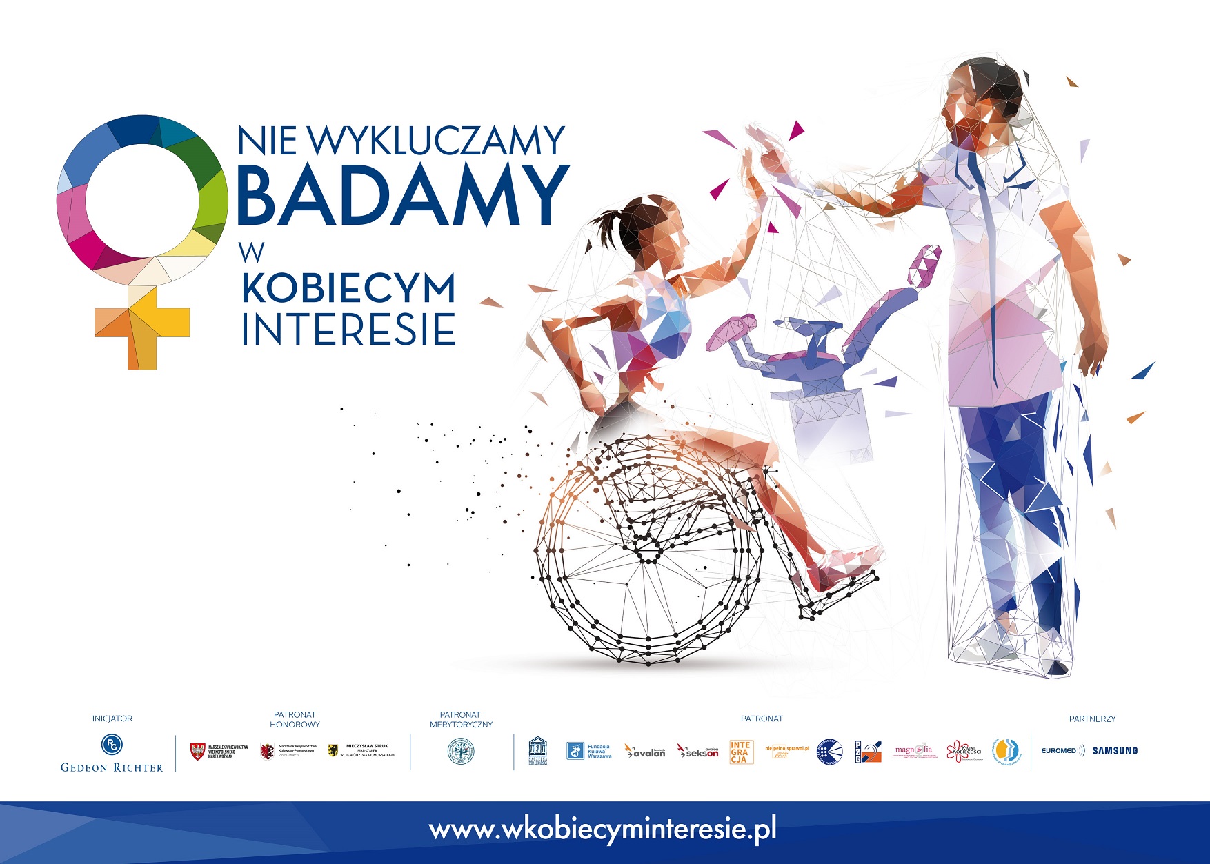 Plakat kampanii "W kobiecym interesie"