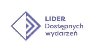 Logo "Lider Dostępnych Wydarzeń"