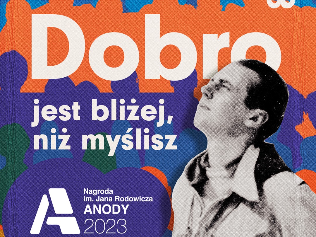 Grafika promująca Nagrodę im. J.R.Anody
