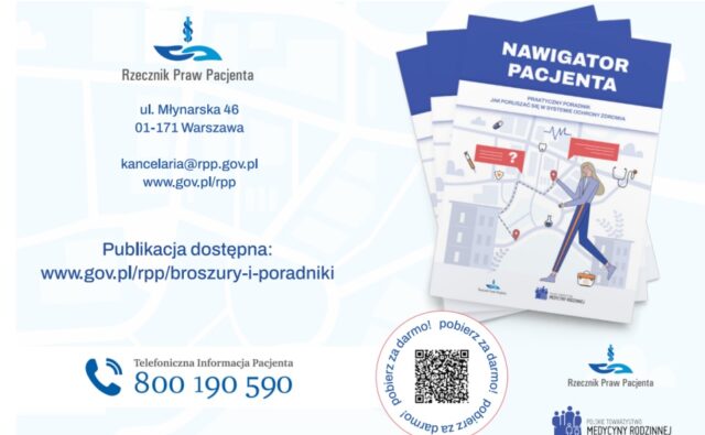 Grafika promująca "Nawigator pacjenta"