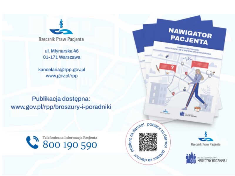Grafika promująca "Nawigator pacjenta"