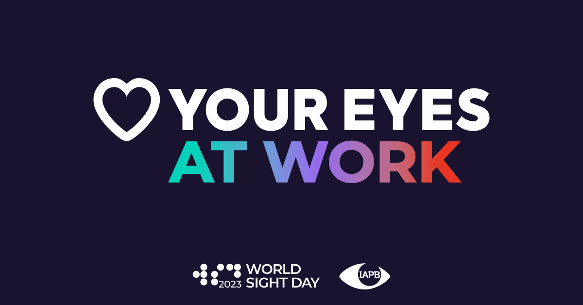 Grafika promująca kampanię #LoveYourEyes.