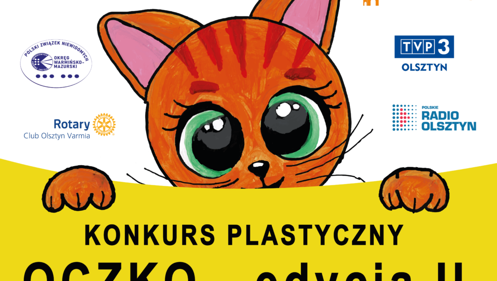 Plakat konkursu "Oczko".