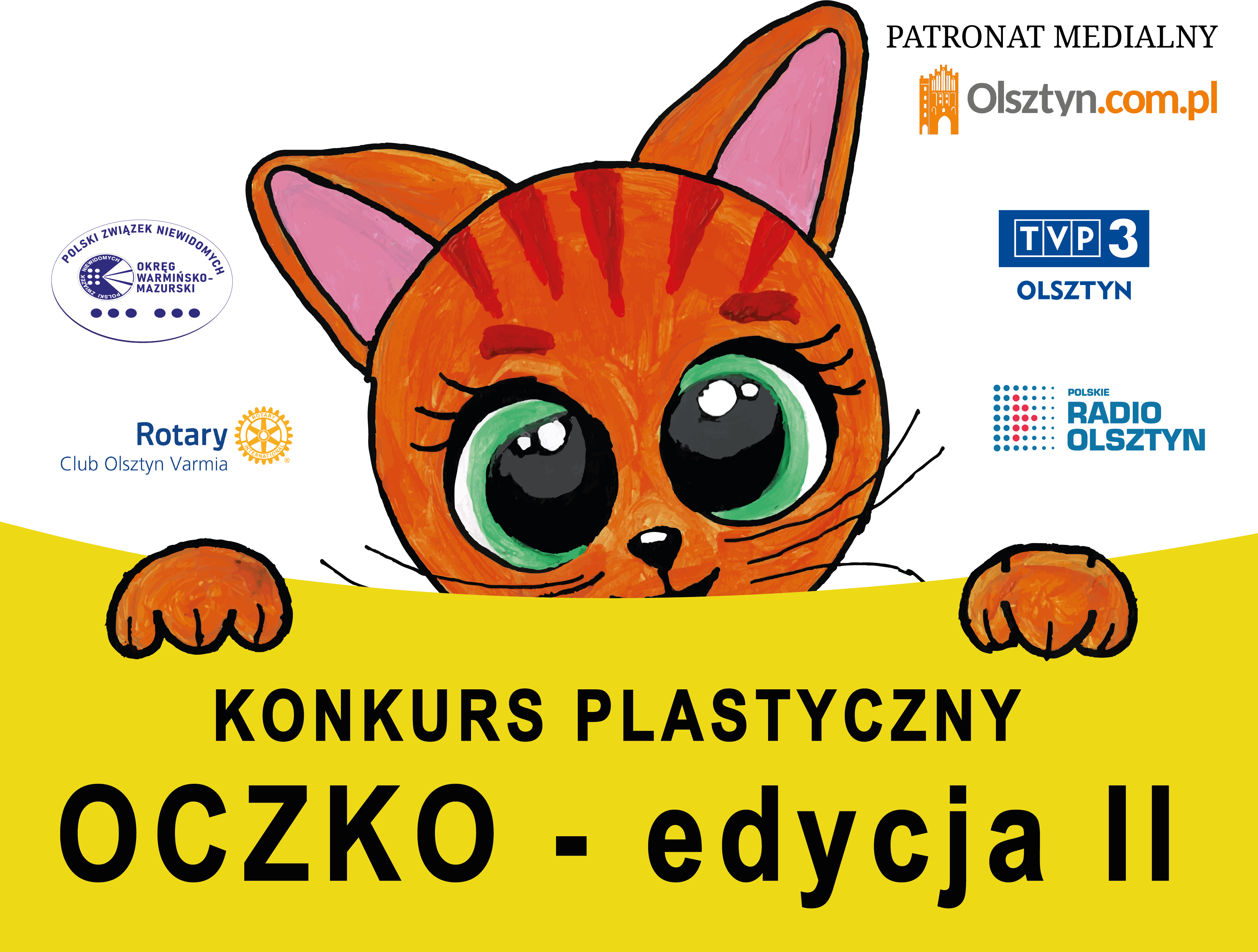 Plakat konkursu "Oczko".