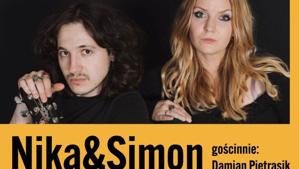 Nika&Simon. Plakat promujący koncert.