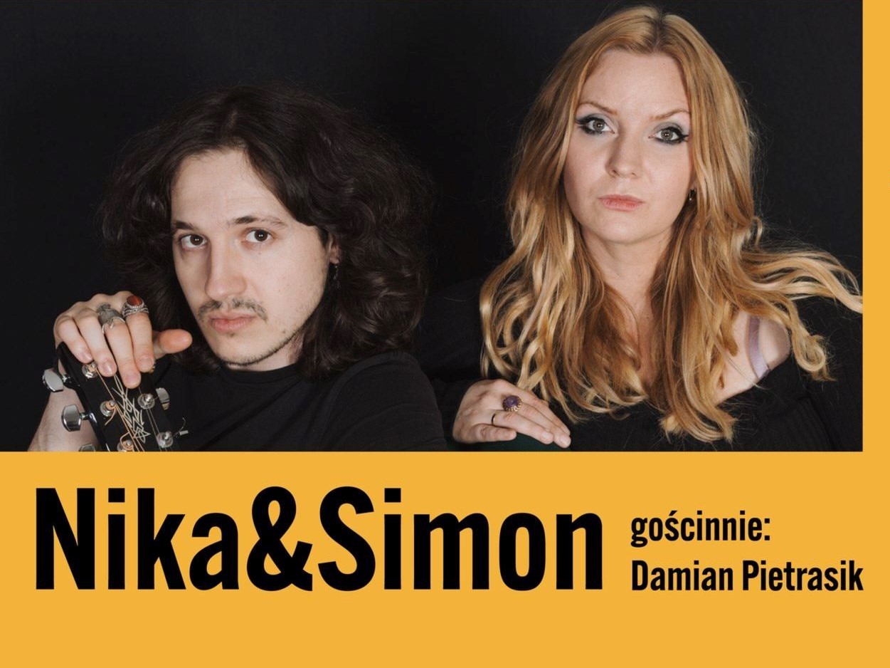 Nika&Simon. Plakat promujący koncert.