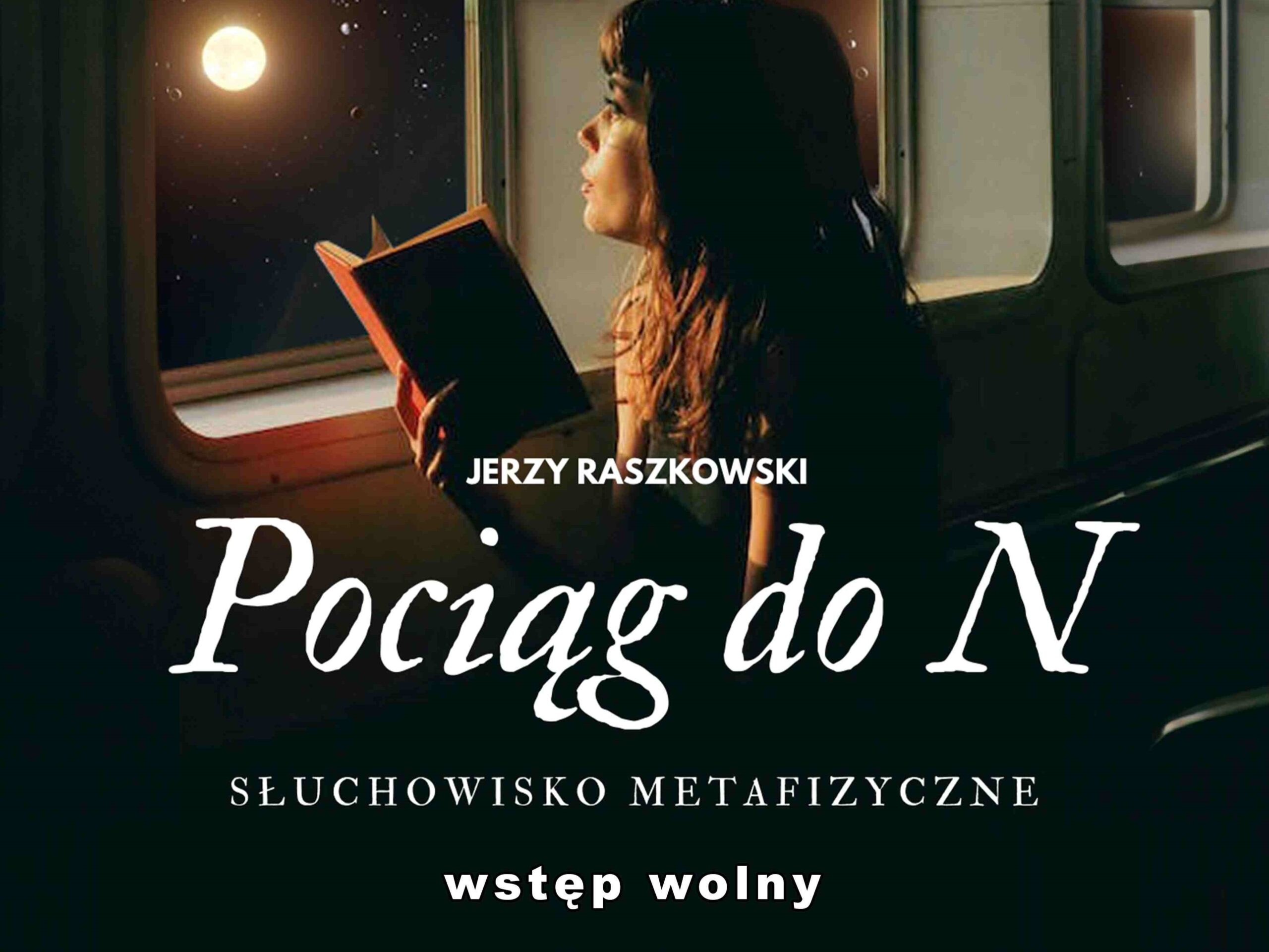 Plakat promujący słuchowisko.