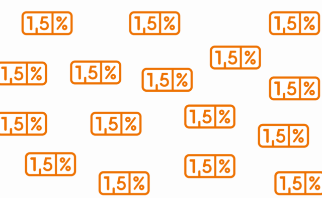 Znaczek 1/5%