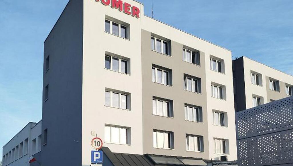 Budynek Ośrodka PZN Homer.