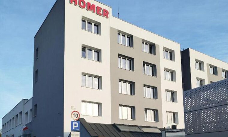 Budynek Ośrodka PZN Homer.