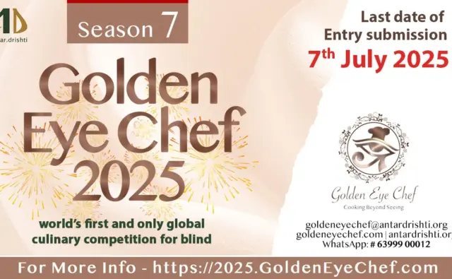 Plakat promujący konkurs Golden Eye Chef 2025.