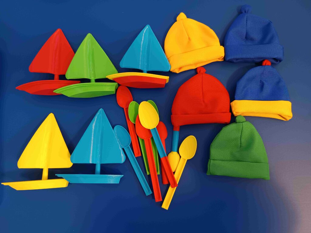 Pomoce do "Programu usprawniania widzenia Barragi".