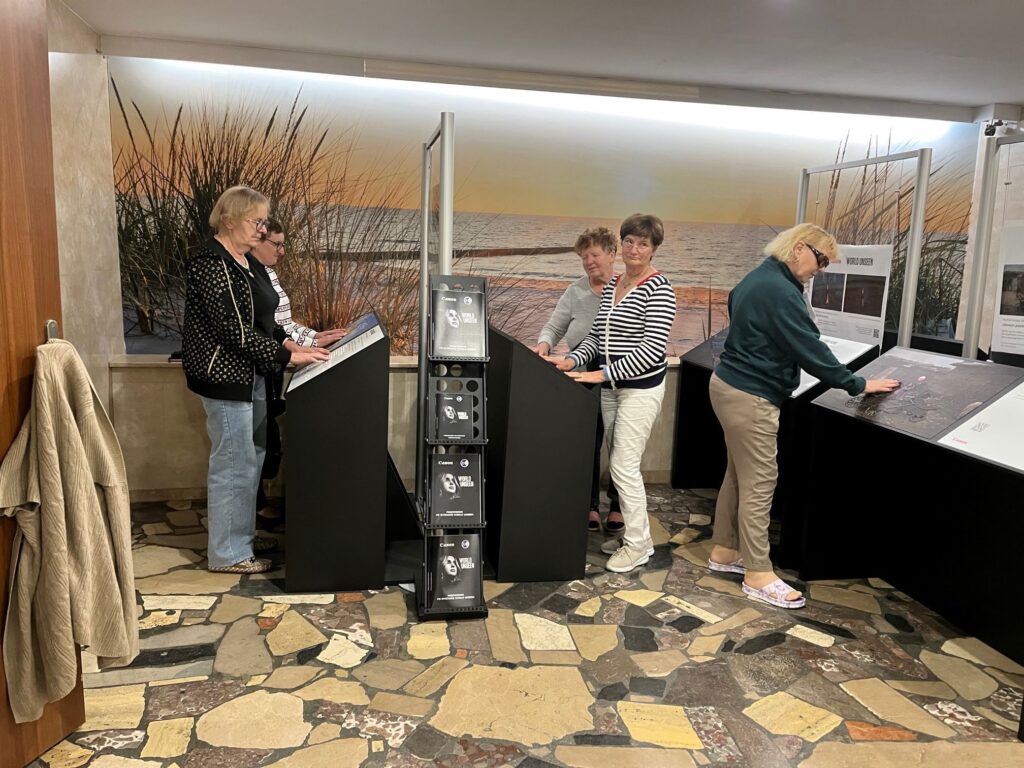 Uczestnicy szkolenia w ośrodku PZN "Klimczok".