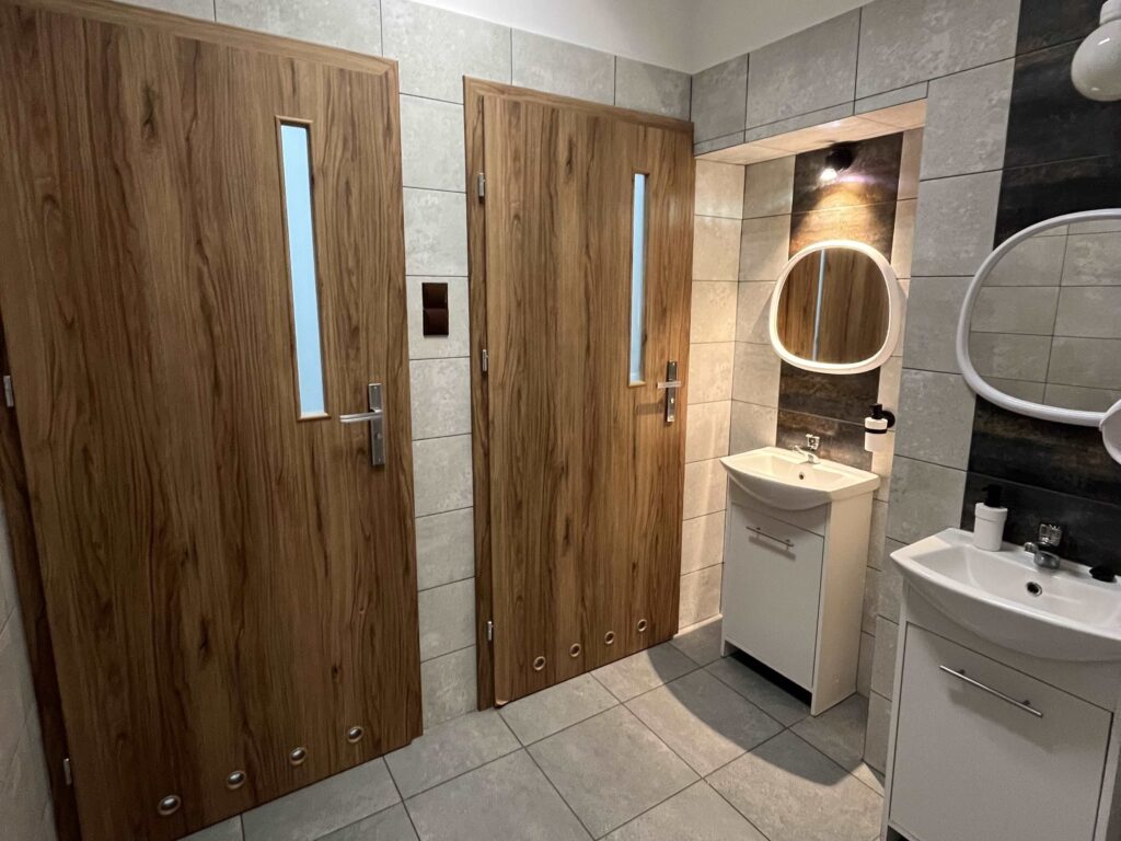 Łazienka na ul. Jasnej w Warszawie.