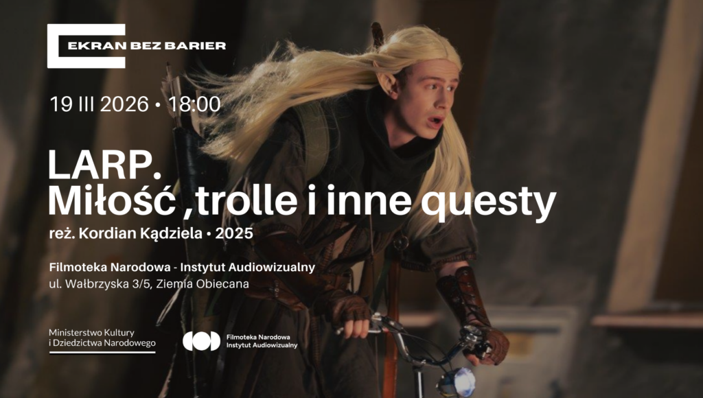 Zaproszenie na pokaz filmu „LARP. Miłość, trolle i inne questy”.