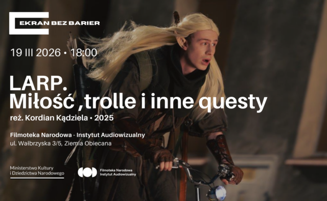 Zaproszenie na pokaz filmu „LARP. Miłość, trolle i inne questy”.