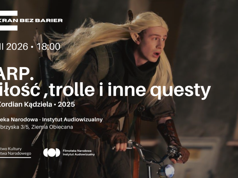 Zaproszenie na pokaz filmu „LARP. Miłość, trolle i inne questy”.