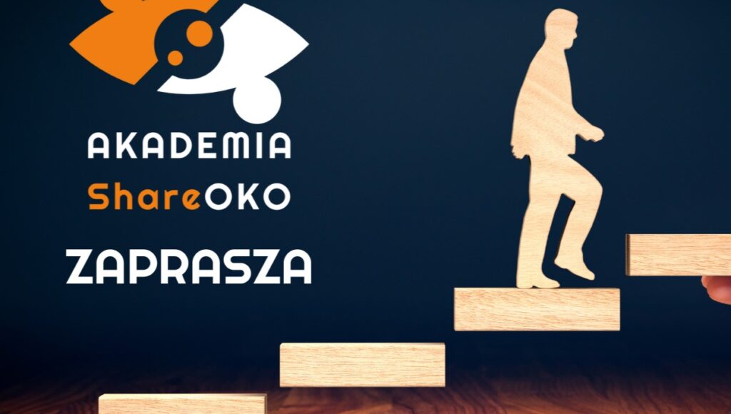Plakat informacyjny Akademii ShareOKO,
