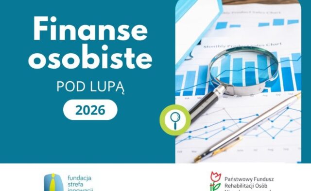 Plakat promujący projekt Finanse osobiste