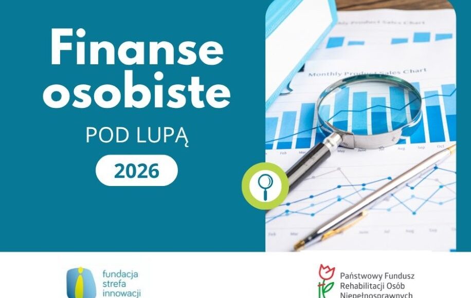 Plakat promujący projekt Finanse osobiste