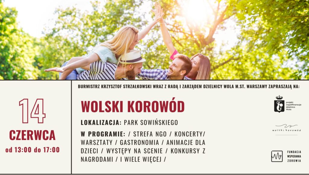 Plakat promujący Wolski Korowód
