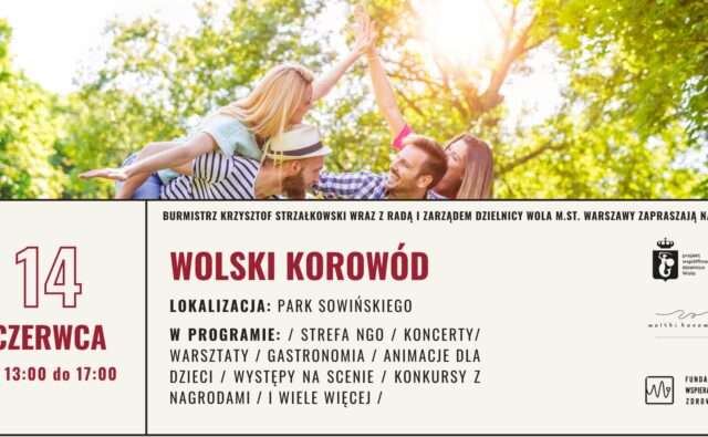 Plakat promujący Wolski Korowód