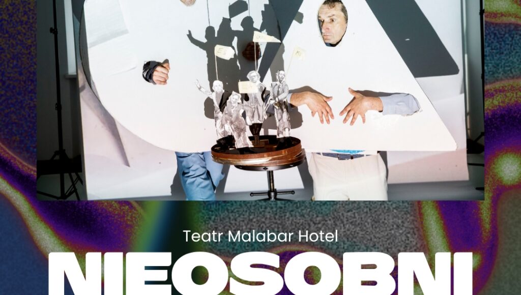 Plakat promujący spektakl.