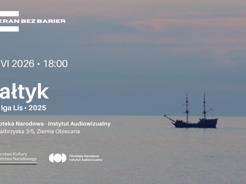 Plakat promocyjny filmu "Bałtyk".