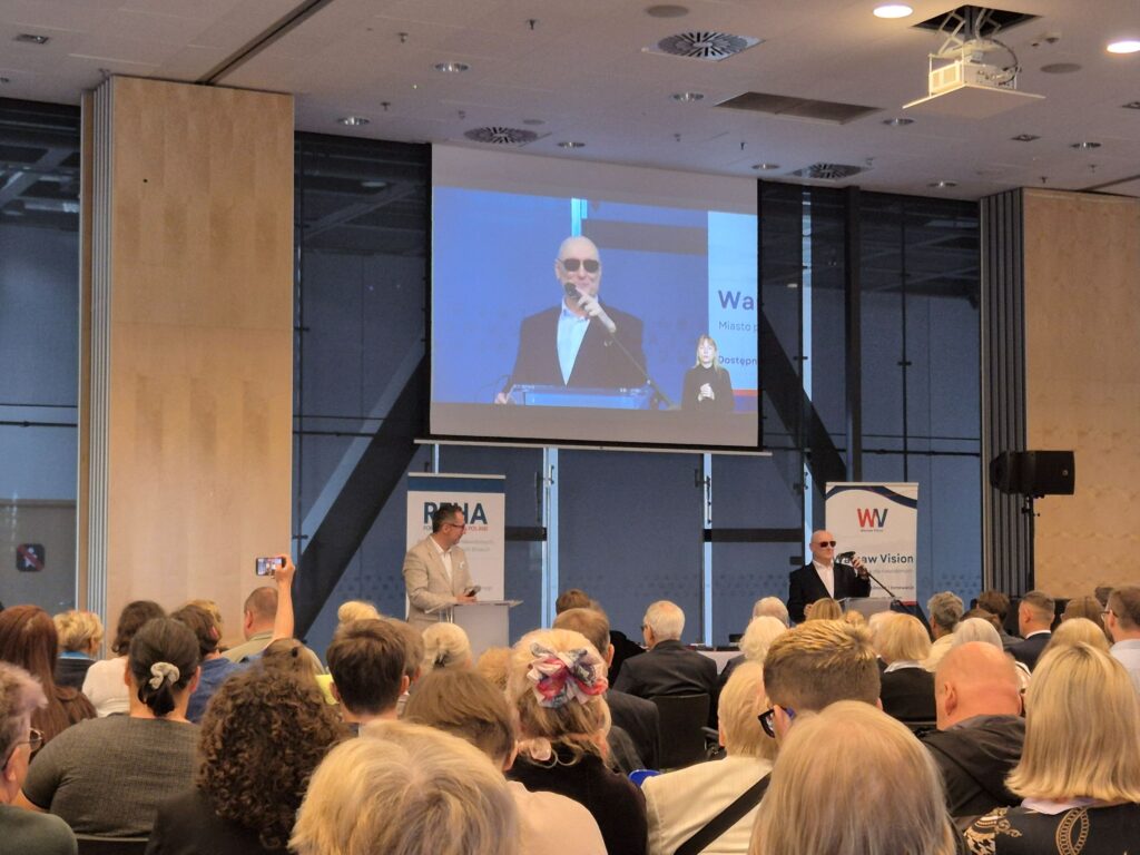 Na zdjęciu uczestnicy konferencji REHA FOR THE BLIND 2026.