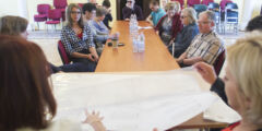fot. Wojciech Olkusnik 24.05.2017 Warszawa n/z Konsultacje PKW na temat kart do glosowania w Instytucie Niewidomych