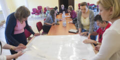 fot. Wojciech Olkusnik 24.05.2017 Warszawa n/z Konsultacje PKW na temat kart do glosowania w Instytucie Niewidomych