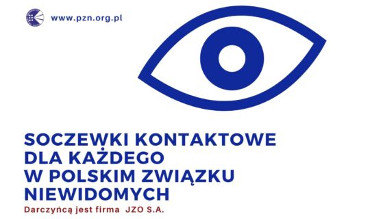 Grafika - oko i tytuł akcji