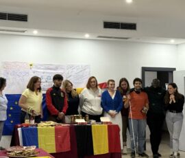 Reprezentacja Belgii podczas wieczoru międzykulturalnego